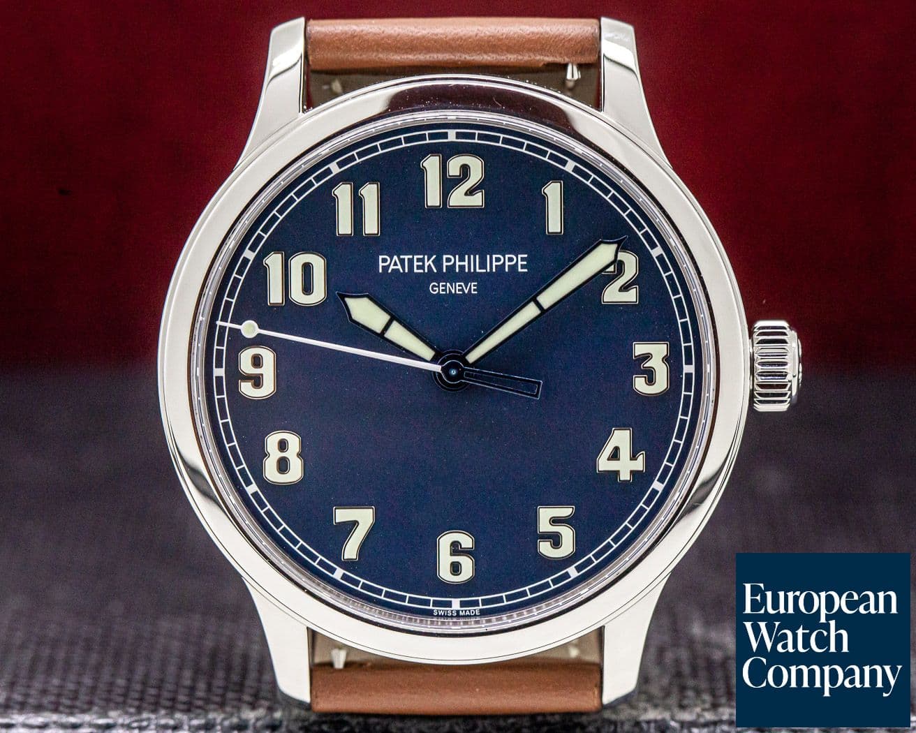 Image of Patek Philippe Pilot Calatrava Steel "New York" Limited Edition 
