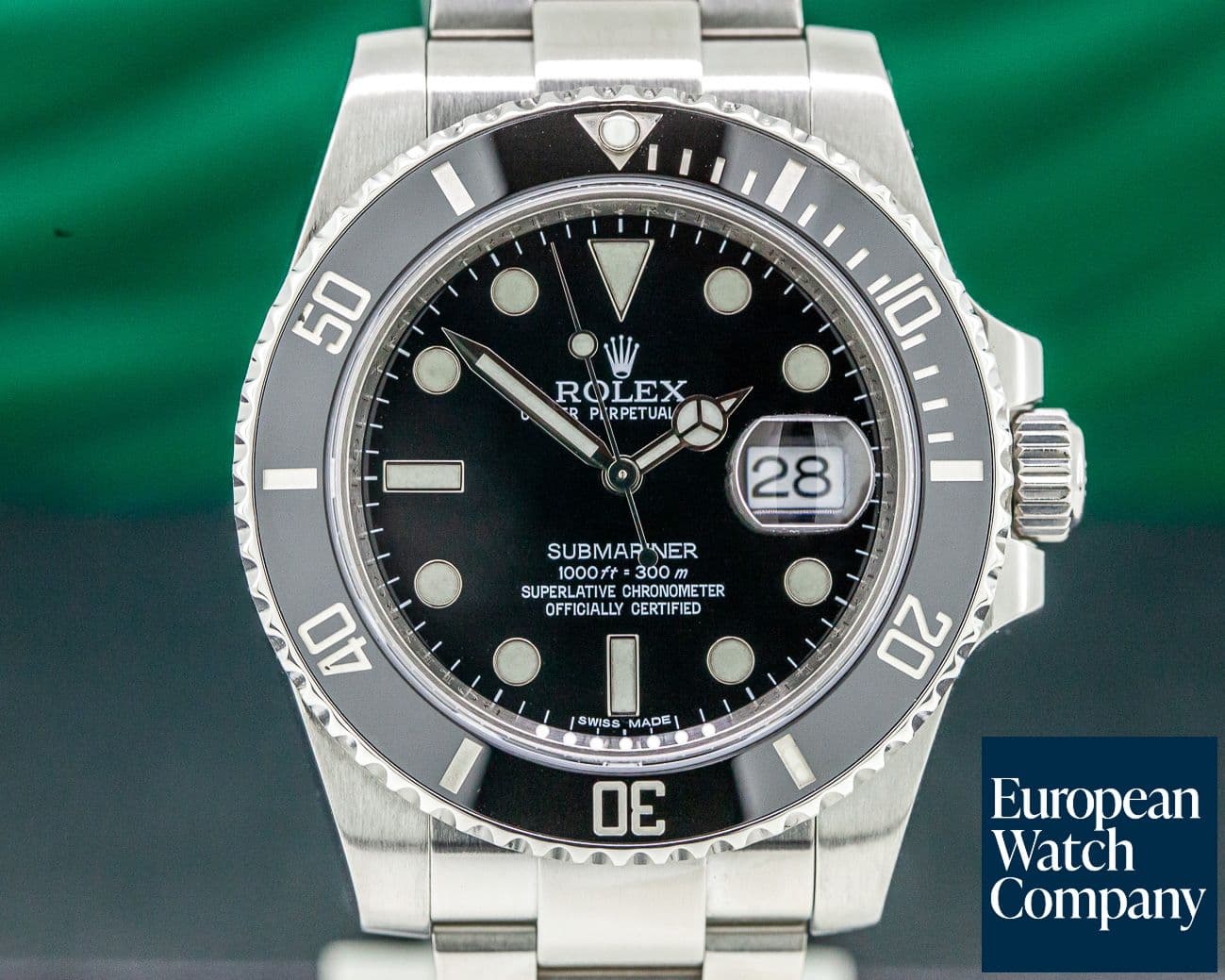 Image of Rolex Submariner Ceramic SS / SS 