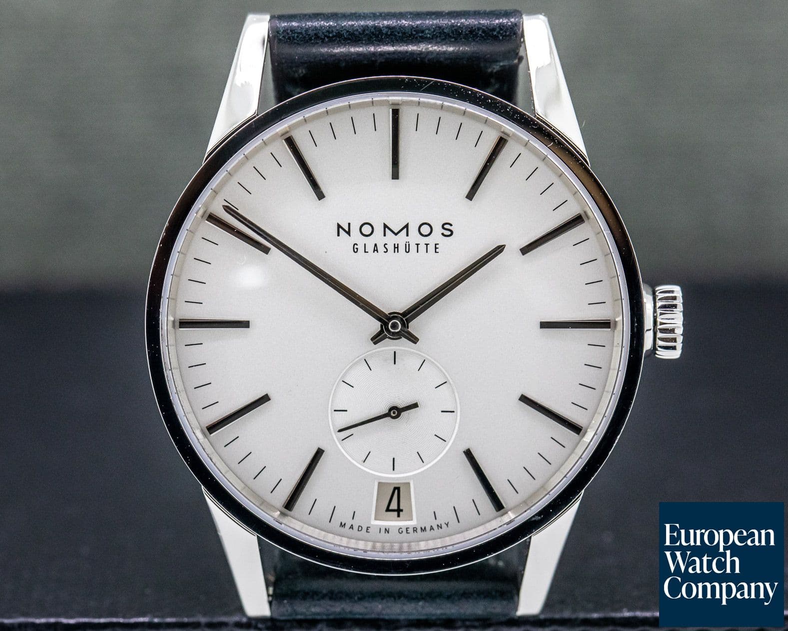 Image of Nomos Zurich Datum SS Silver Dial 