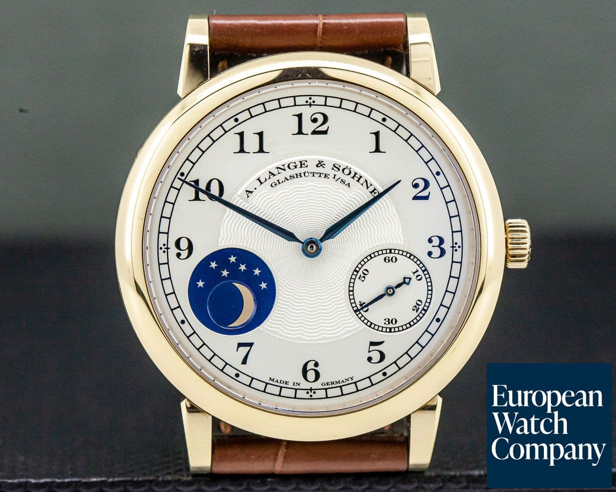 Image of A. Lange and Sohne 1815 Moonphase Honey Gold Hommage to FA Lange
