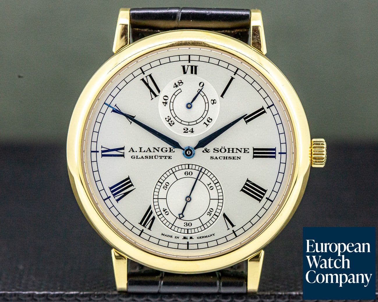 Image of A. Lange and Sohne Grosse Langematik Gangreserve Limited WEMPE 18k Yellow