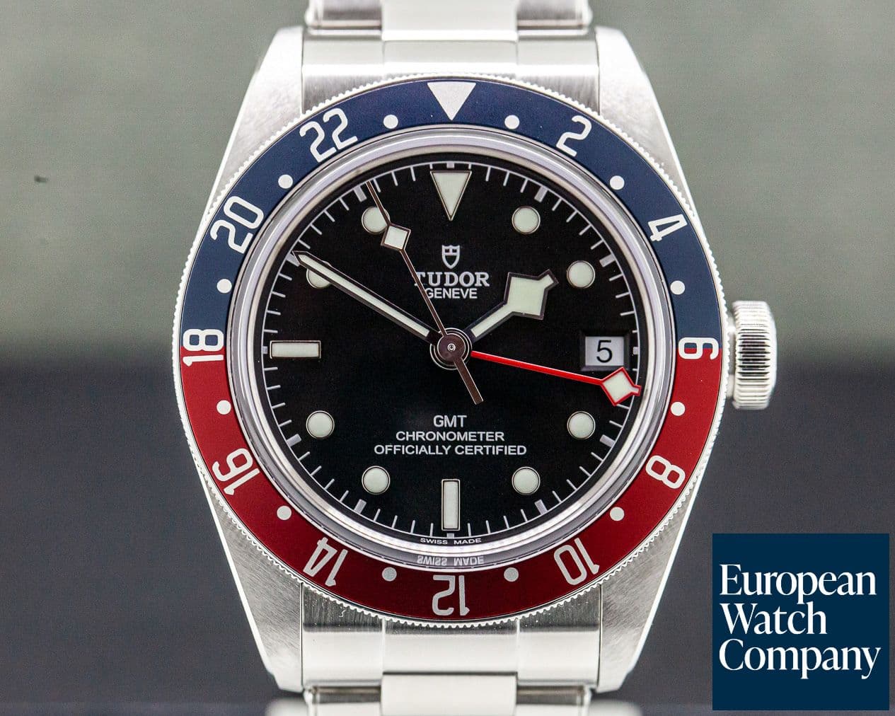 Image of Tudor Tudor Heritage Black Bay GMT / Bracelet