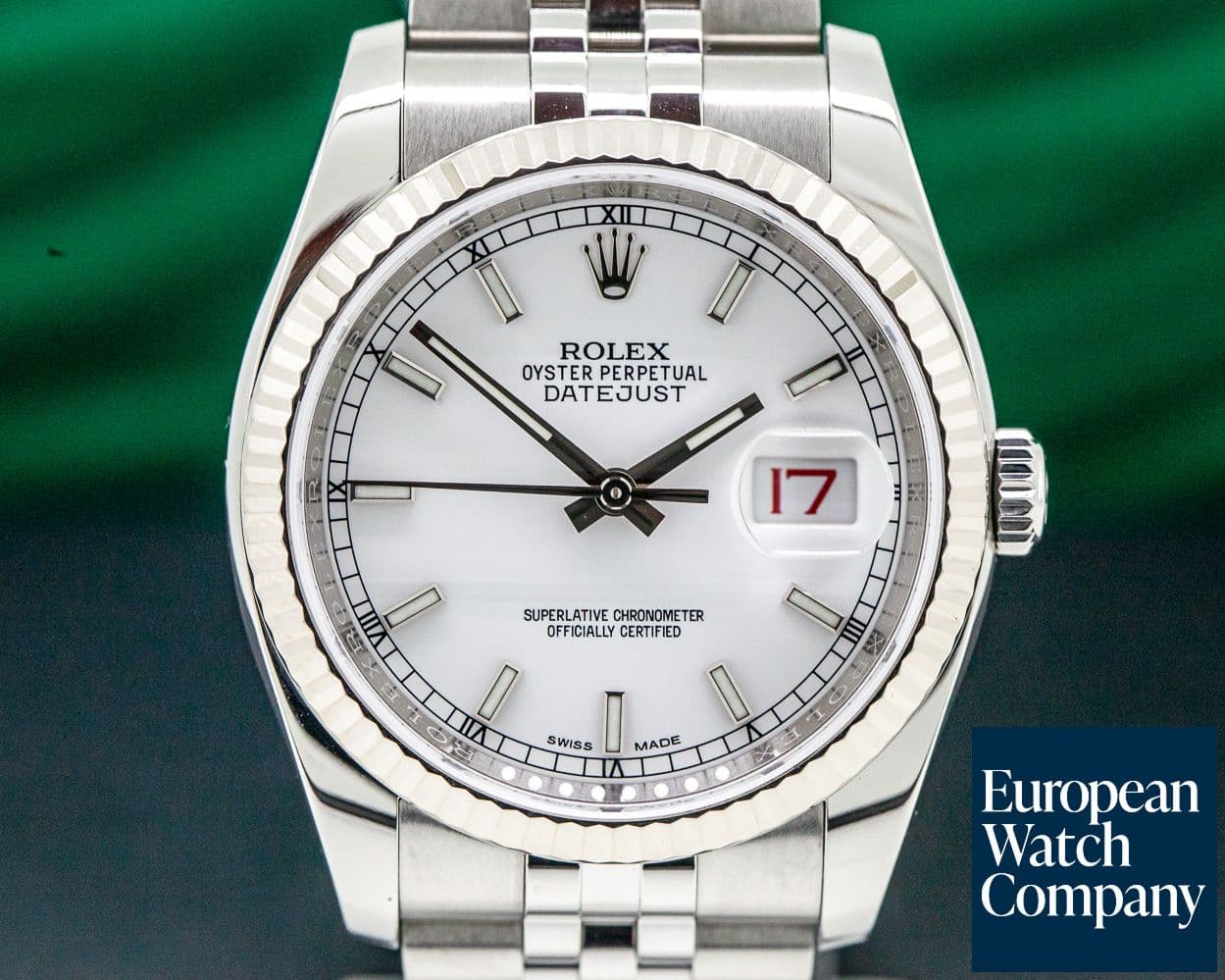 Image of Rolex Datejust SS Jubileee / White Dial 