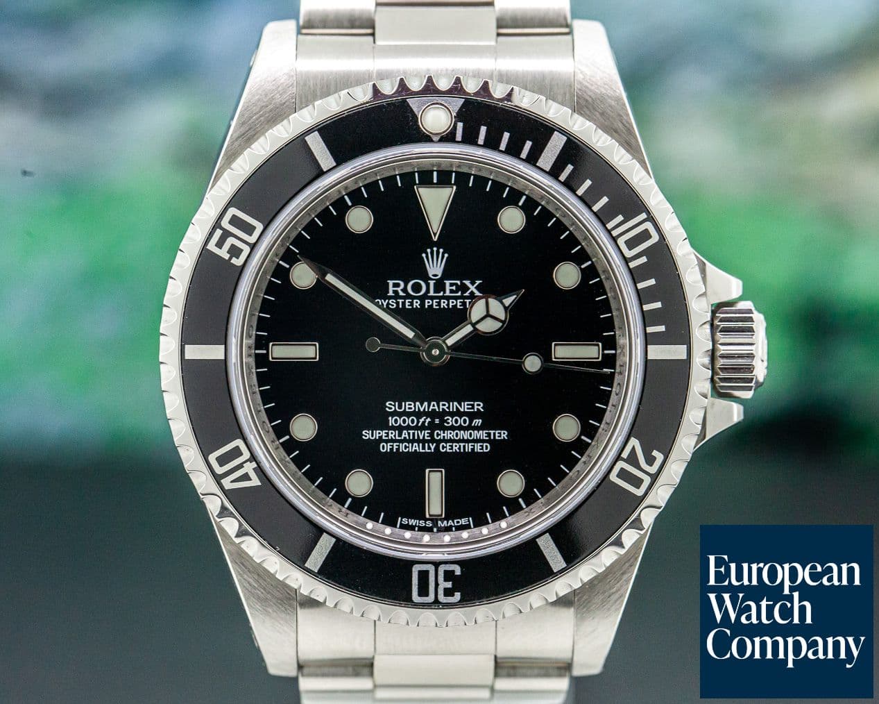 Image of Rolex Submariner No Date SS 4 Line / Full Set