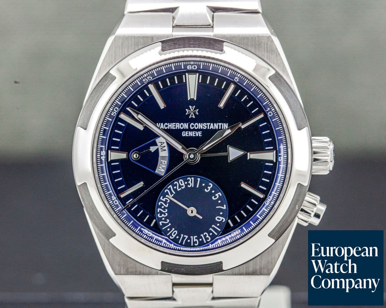 Image of Vacheron Constantin Overseas Dual Time SS Blue Dial 