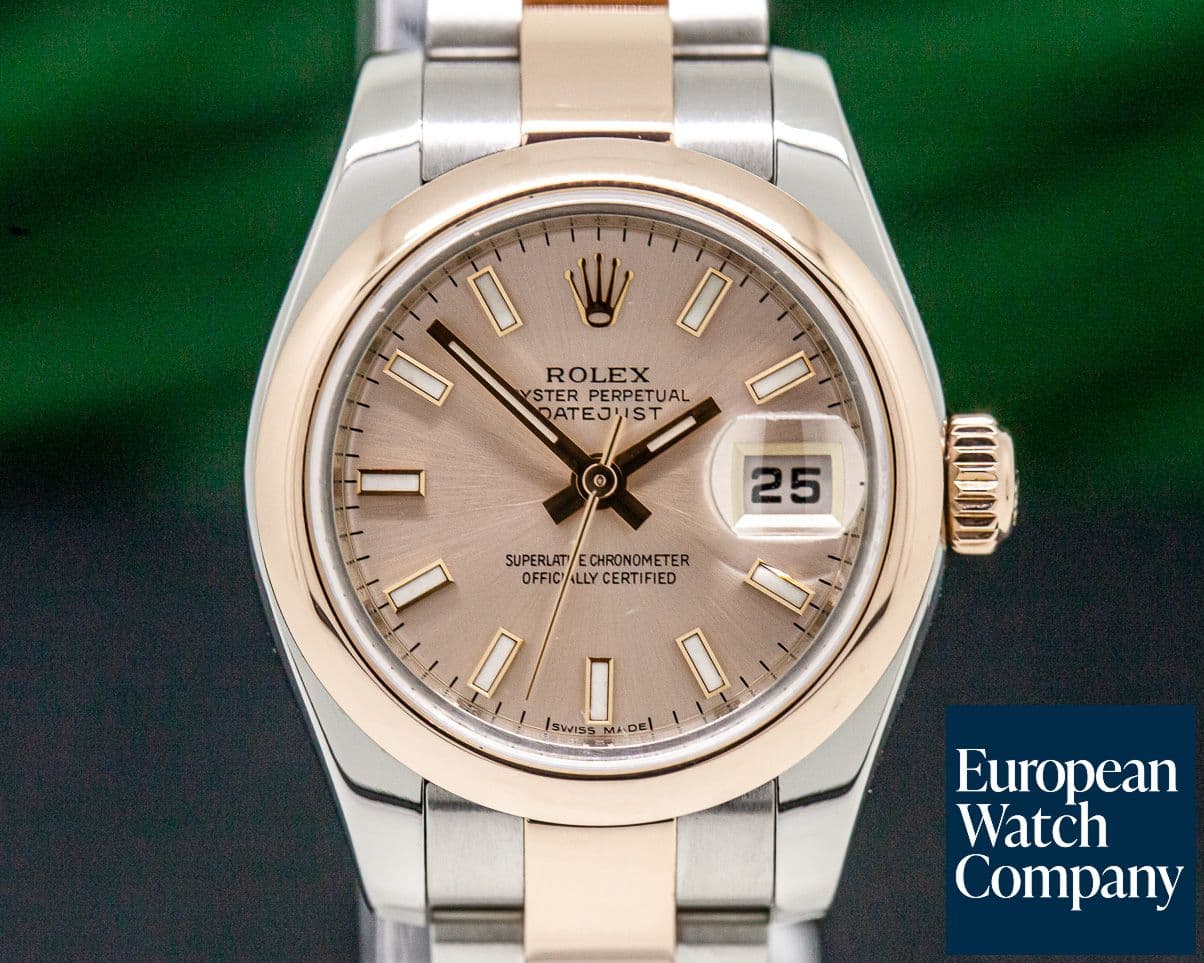 Image of Rolex Lady Datejust 18K Rose / SS Oyster Pink Dial