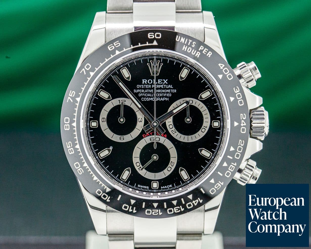 Image of Rolex Daytona Ceramic Bezel SS / Black Dial 