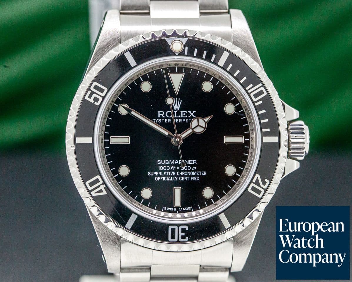 Image of Rolex Submariner No Date SS 4 Line