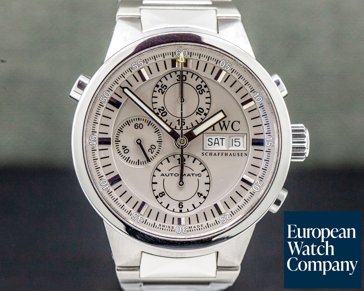 Image of IWC GST Split Second Chronograph Silver Dial