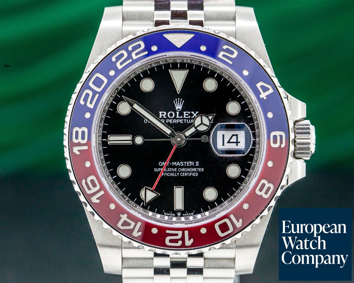 Image of Rolex GMT Master II Ceramic "Pepsi" SS / Jubilee 