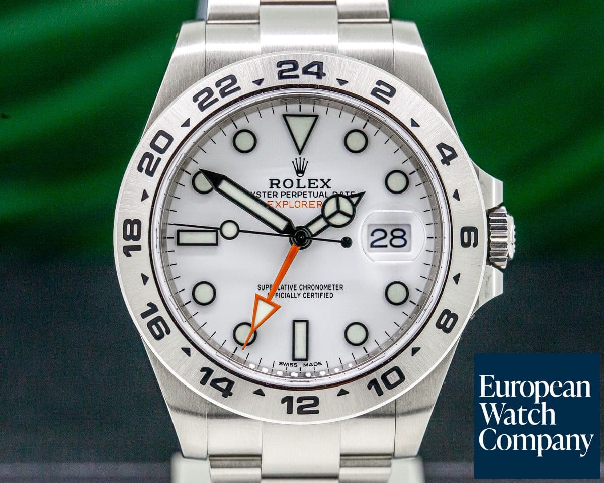 Image of Rolex Explorer II White Dial SS / SS Unworn