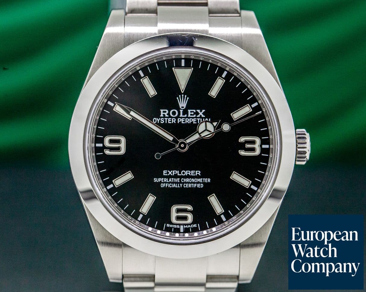 Image of Rolex Explorer I Black Dial 39MM 2019 