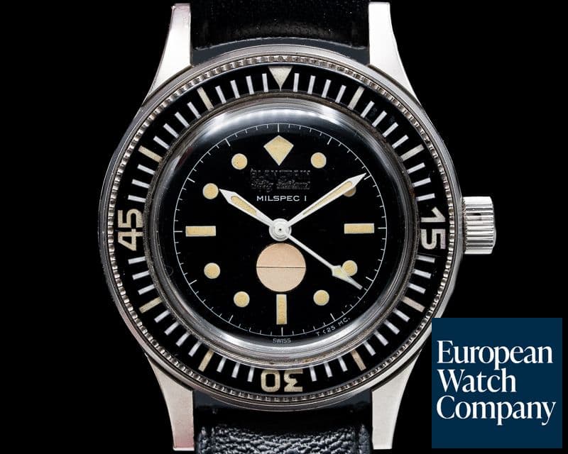 Image of Blancpain Fifty Fathoms Milspec 1 "Demolition" Civilian 1970s RARE