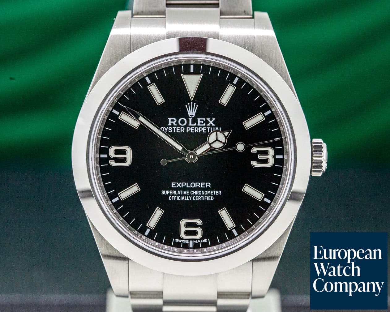 Image of Rolex Explorer I Black Dial 39MM 