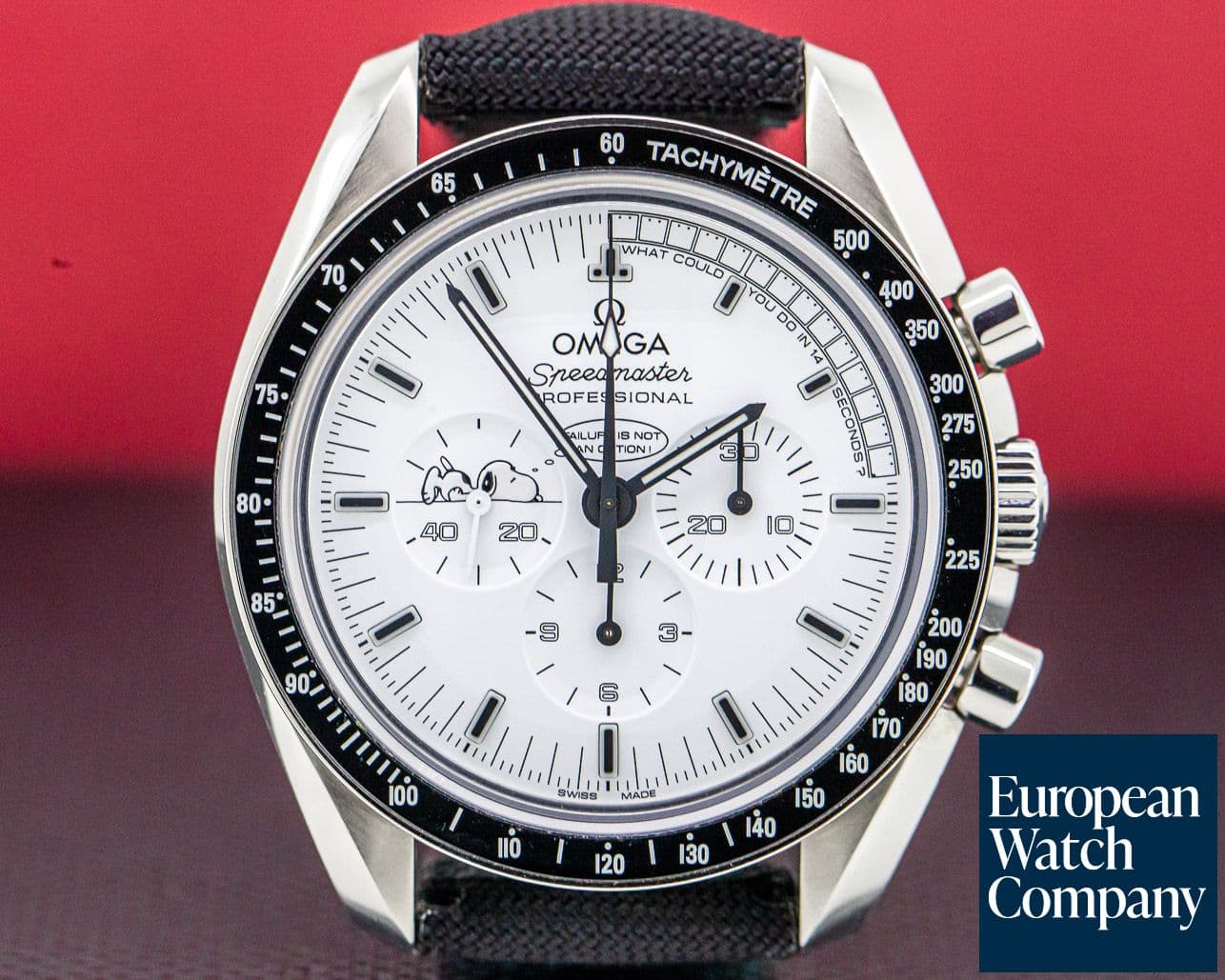 Image of Omega Speedmaster Professional Apollo XIII Silver Snoopy Award SS LIMITED 