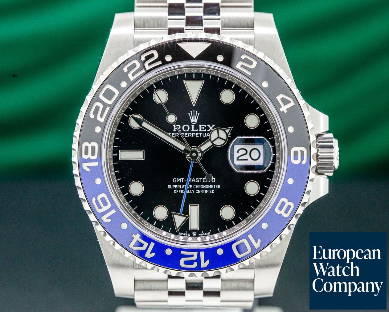 Image of Rolex GMT Master II Ceramic "Batman" SS / Jubilee UNWORN 