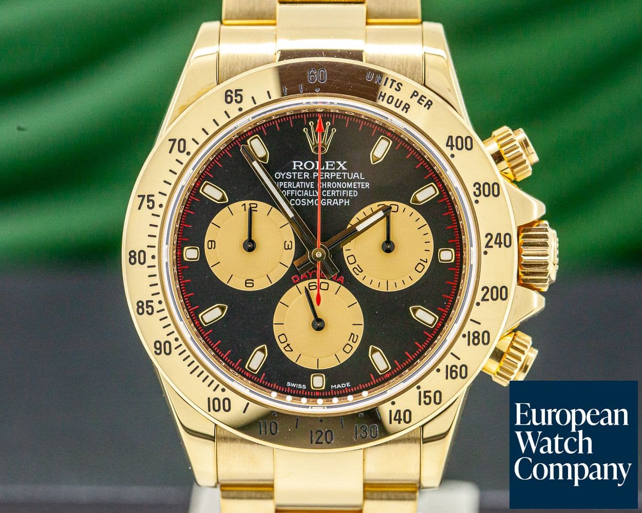 Image of Rolex Daytona 18K Yellow Gold / Black Dial