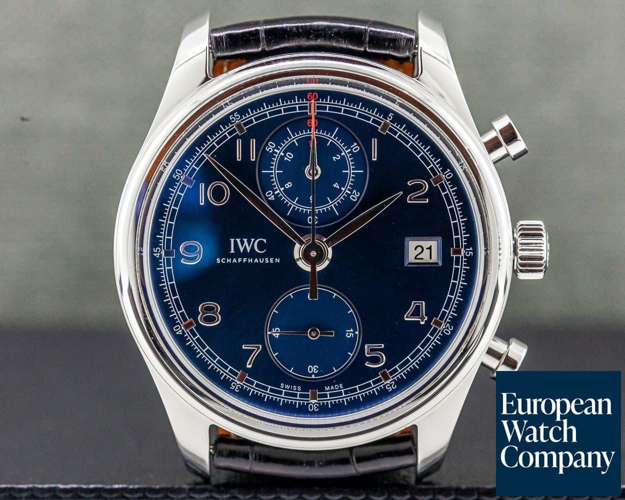 Image of IWC Portuguese Chronograph Classic SS Laureus Limited Edition 