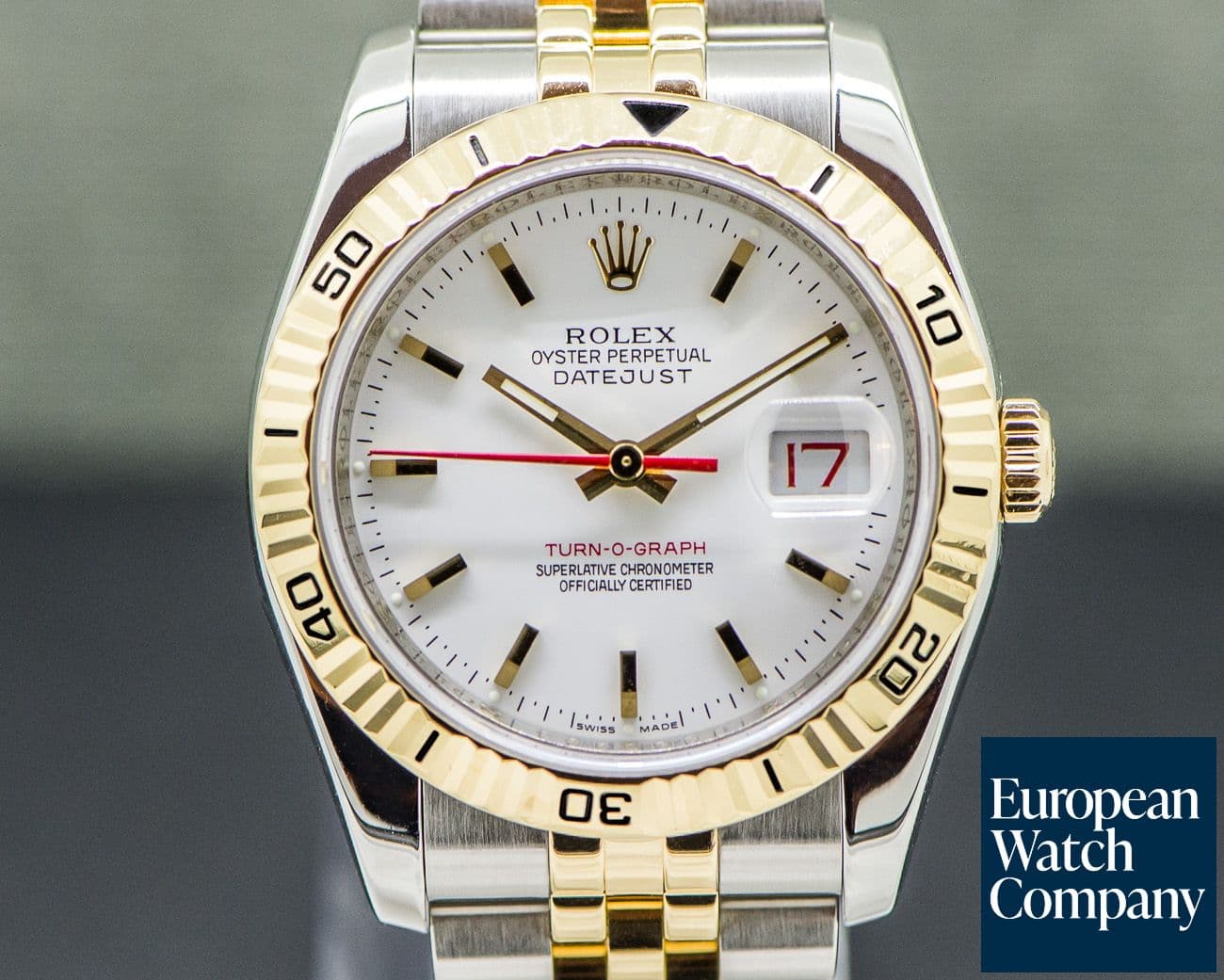 Image of Rolex Datejust Turn-O-Graph 18K Yellow / SS 