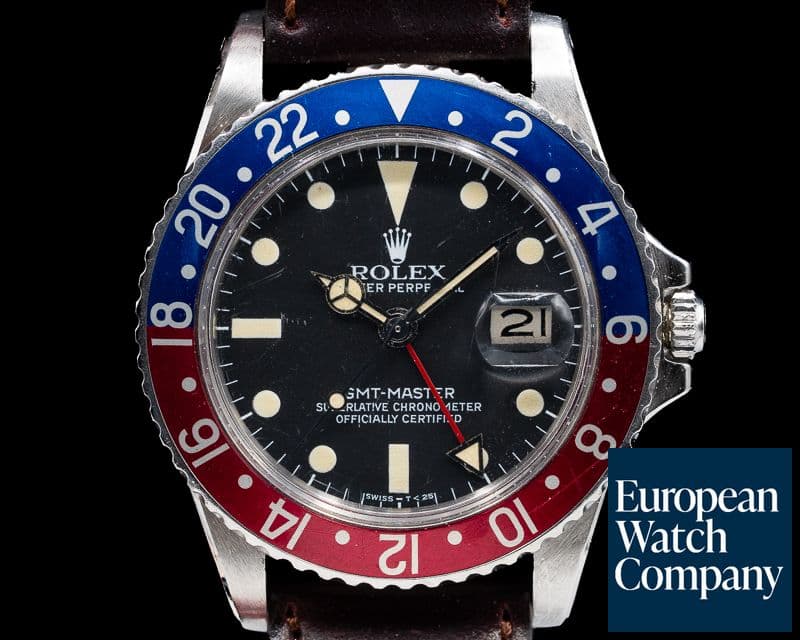 Image of Rolex Vintage GMT Master "Pepsi Bezel" Matte Dial 1966