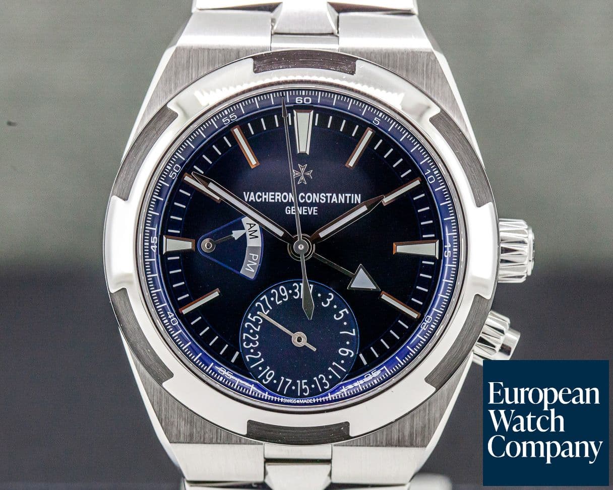 Image of Vacheron Constantin Overseas Dual Time SS Blue Dial 