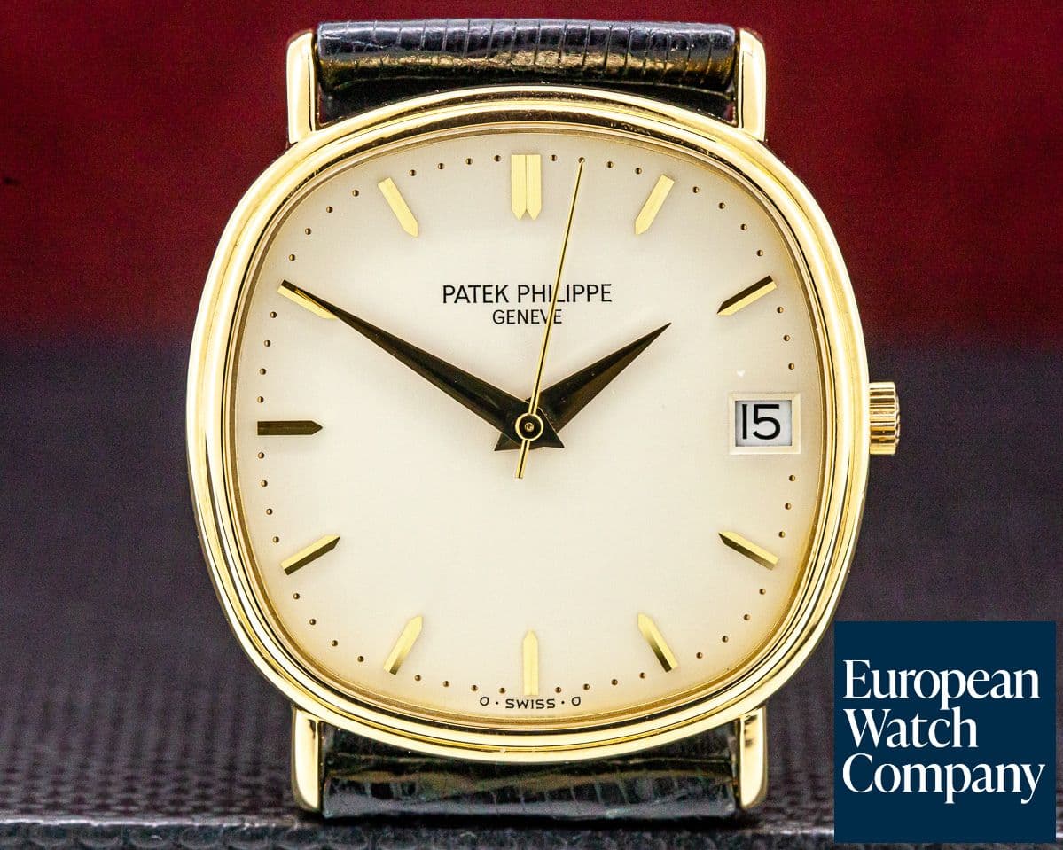 Image of Patek Philippe Golden Ellipse 18k Yellow Gold "TV Case"

