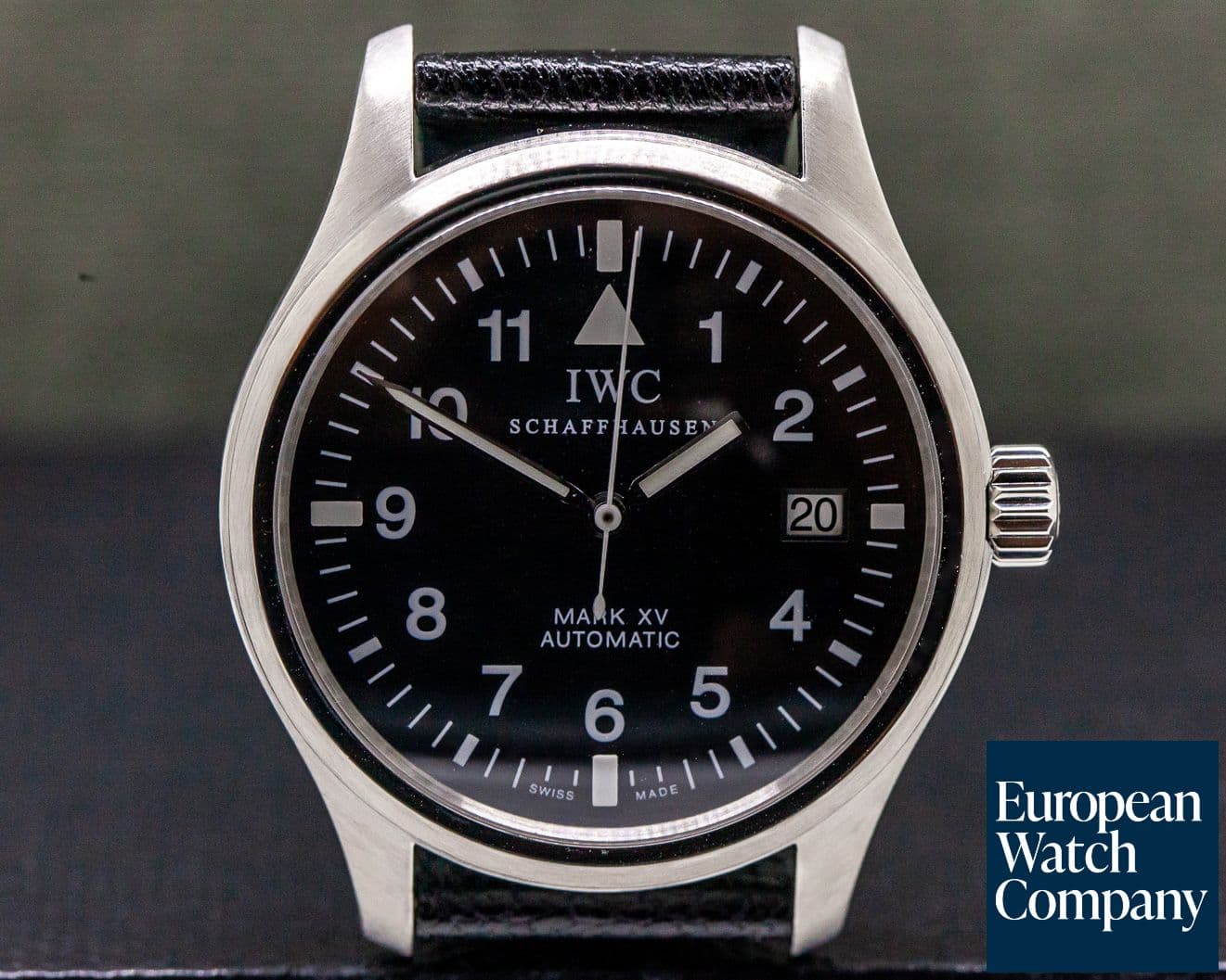 Image of IWC Mark XV SS / Strap Black Dial 