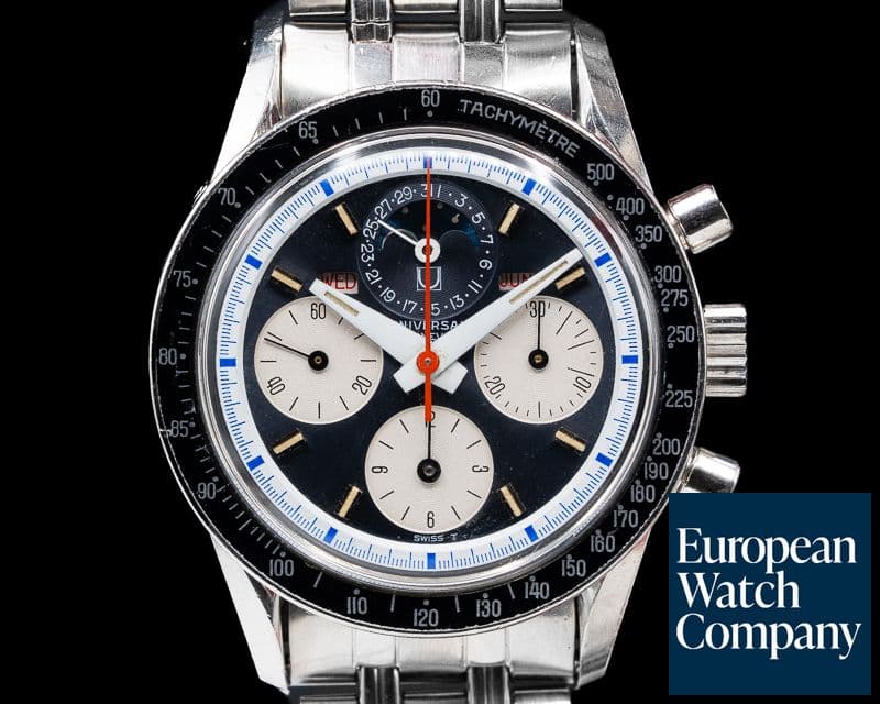 Image of Universal Geneve Tri Compax Exotic Slate Dial / GF Bracelet OUTSTANDING