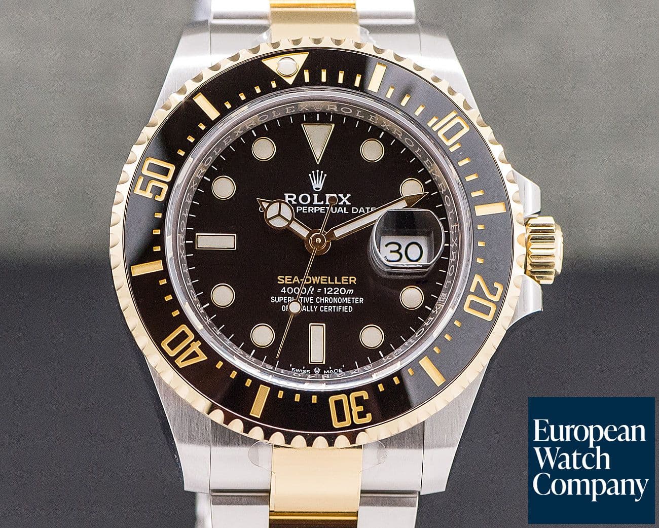 Image of Rolex Sea Dweller "Two-Tone" SS / 18k YG NEW MODEL