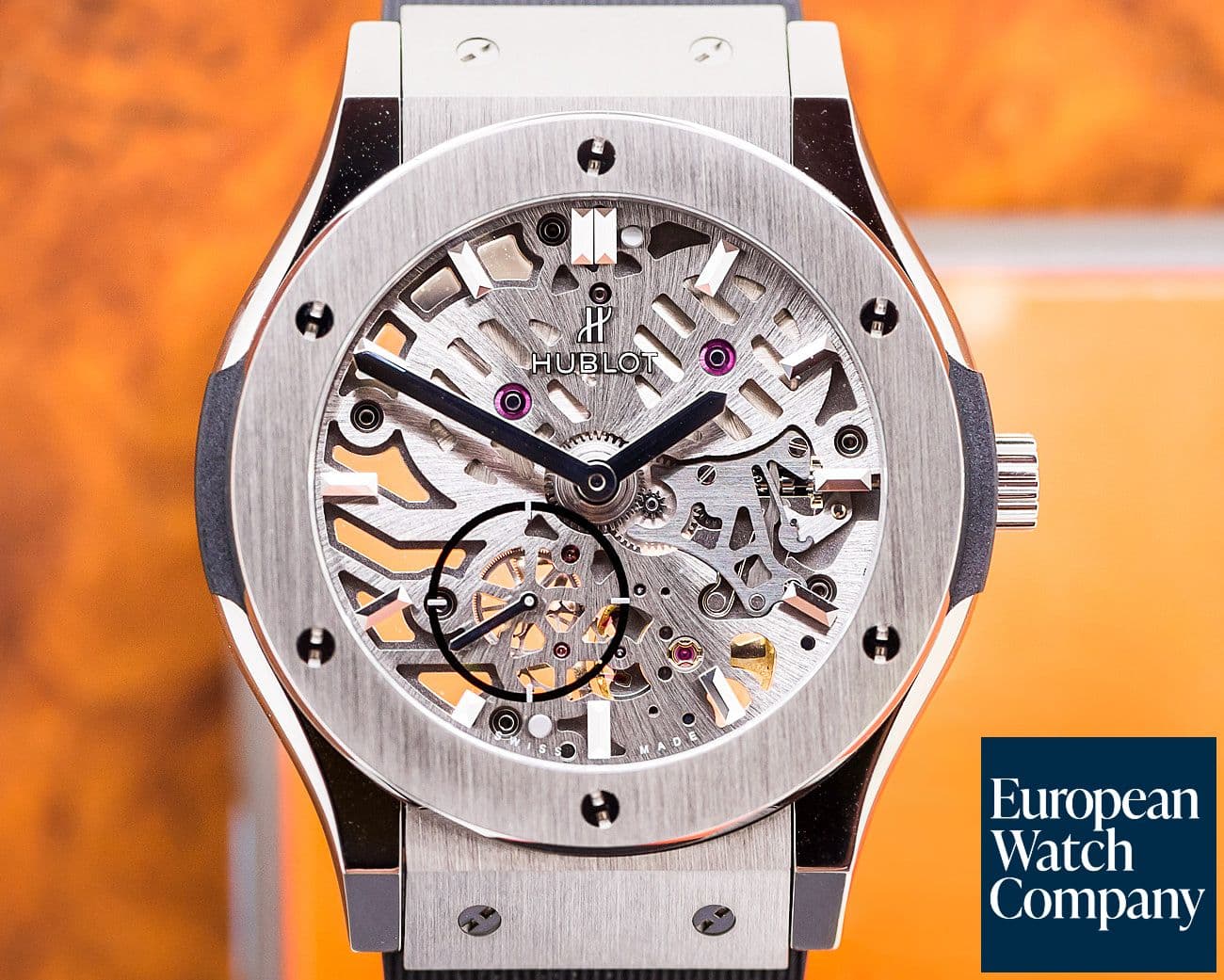 Image of Hublot Classic Fusion Ultra Thin Skeleton Titanium
