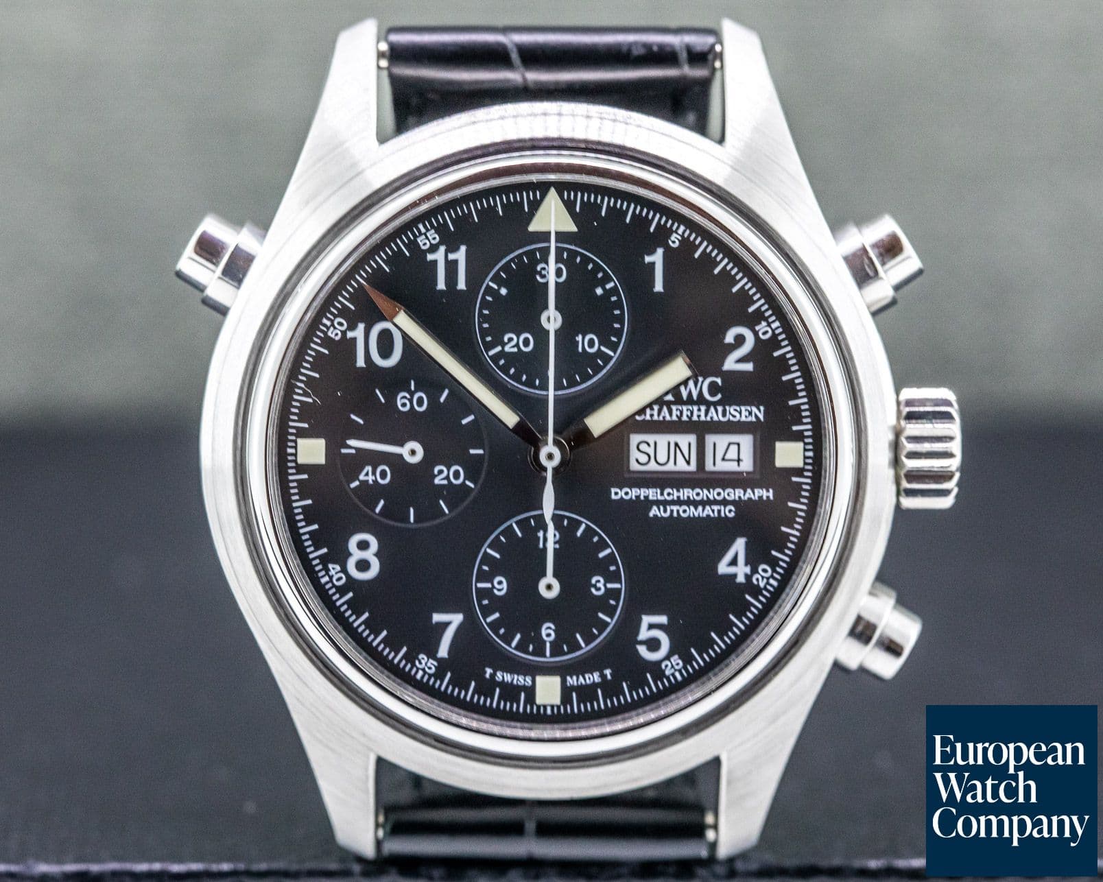 Image of IWC Doppelchronograph SS Pilot Chronograph 
