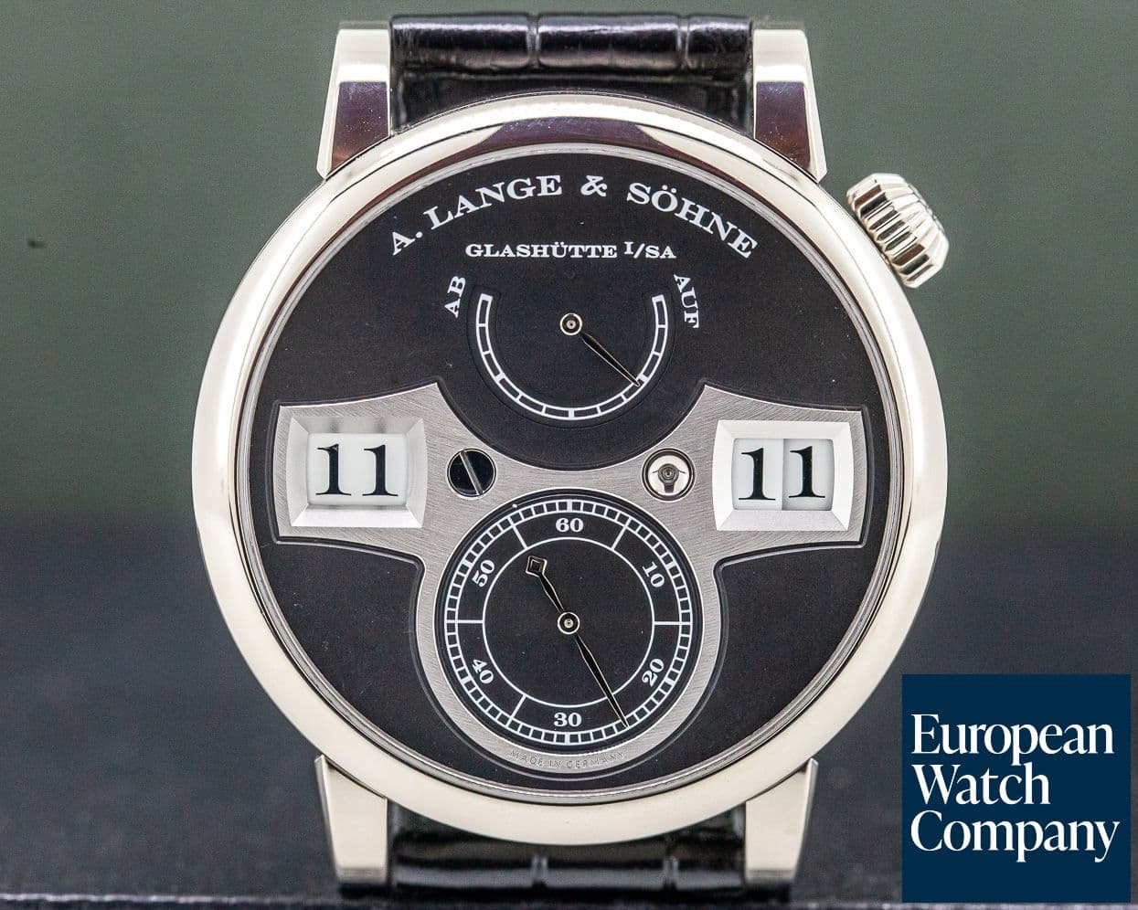 Image of A. Lange and Sohne Zeitwerk 18K White Gold