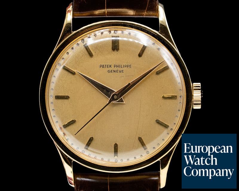 Image of Patek Philippe Calatrava Manual Wind Center Seconds 18K Yellow Gold 