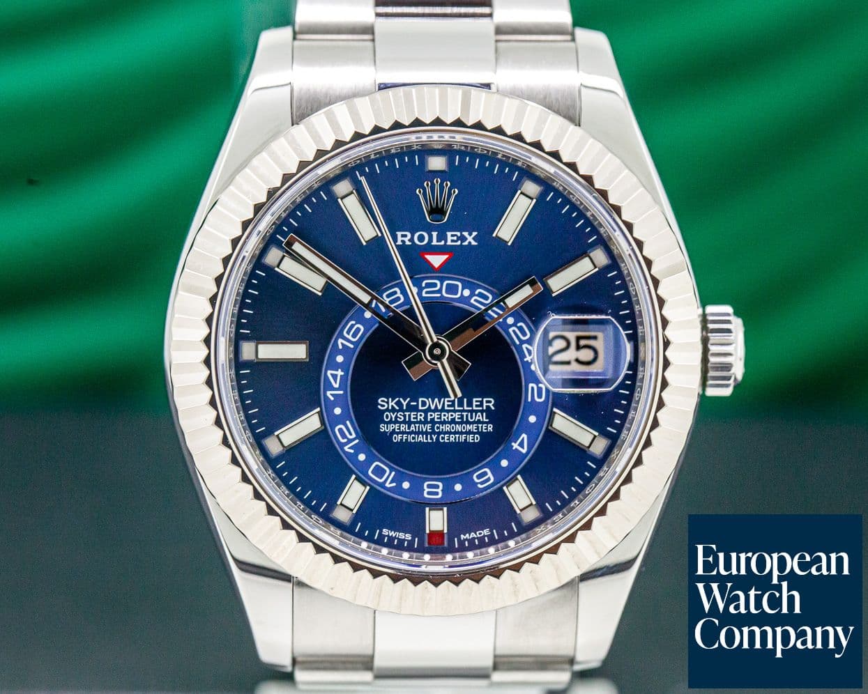 Image of Rolex Sky Dweller Steel Blue SS / SS