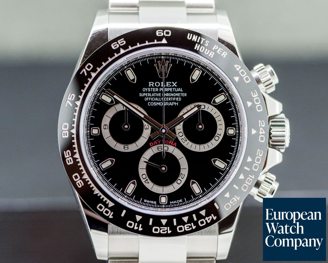 Image of Rolex Daytona Ceramic Bezel SS / Black Dial 