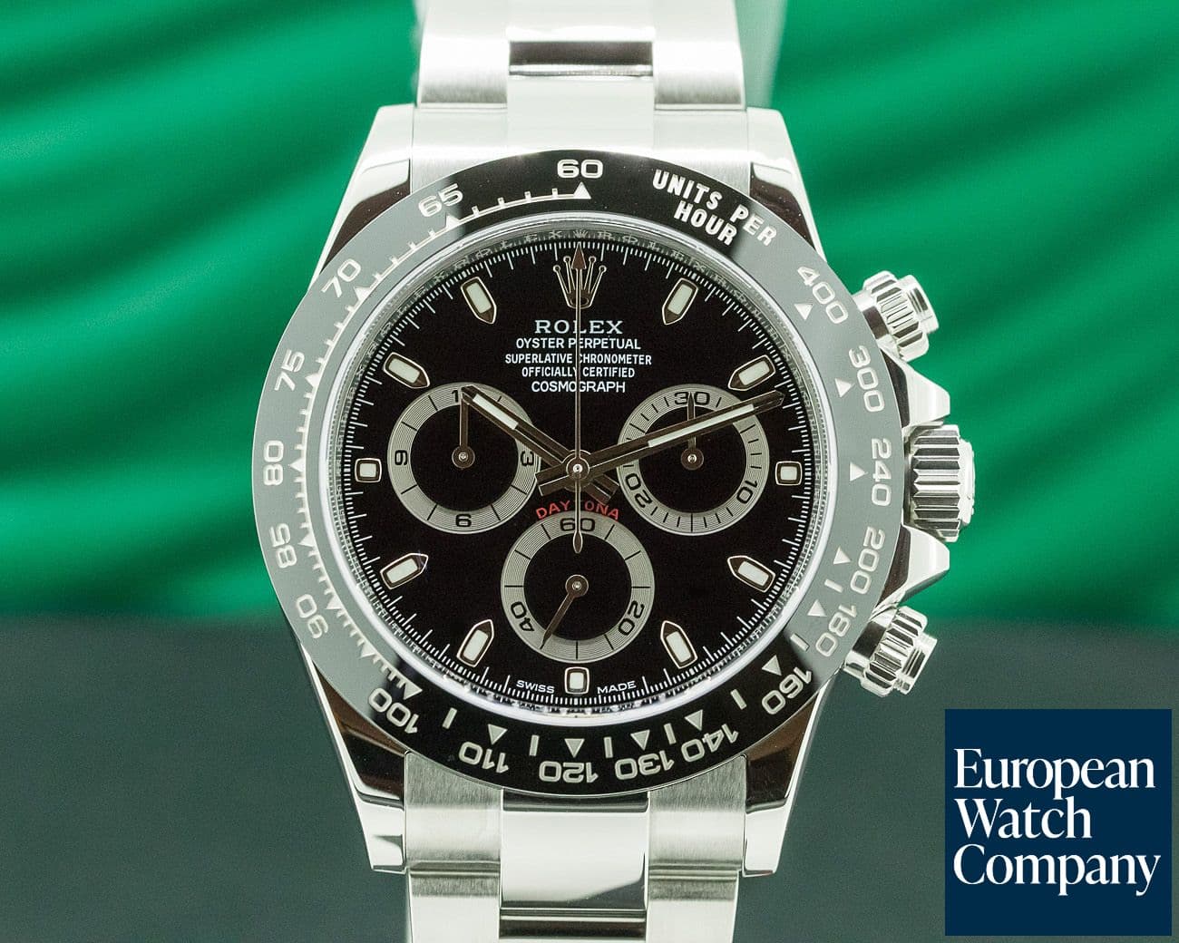 Image of Rolex Daytona Ceramic Bezel SS / Black Dial 