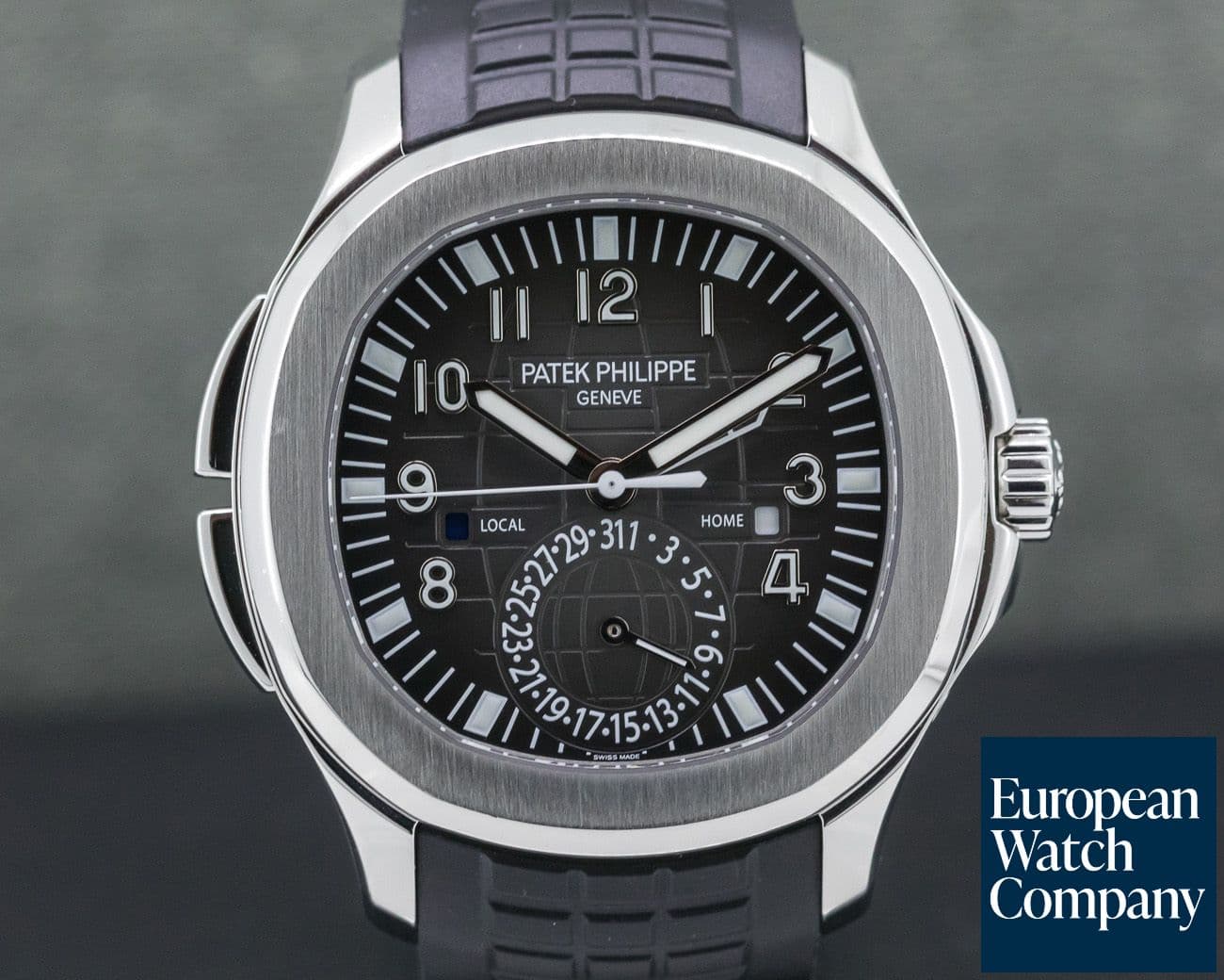 Image of Patek Philippe Aquanaut Travel Time SS / Rubber