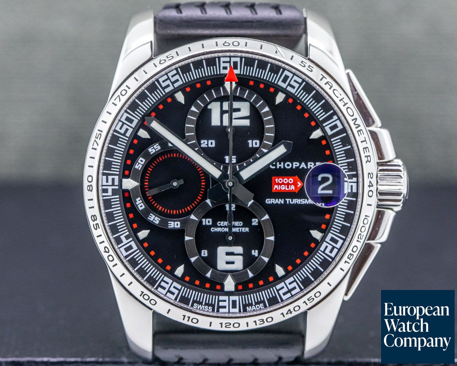 Image of Chopard Gran Turismo GT XL Chronograph SS / Rubber