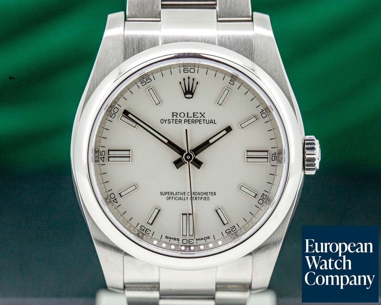 Image of Rolex Oyster Perpetual SS White Dial 
