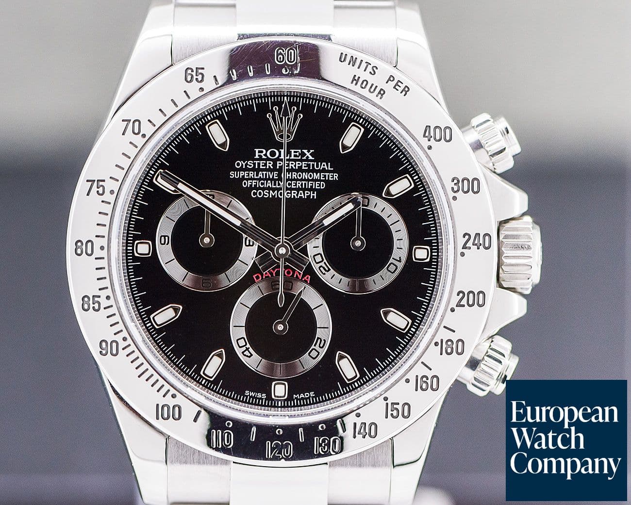 Image of Rolex Daytona Black Dial SS