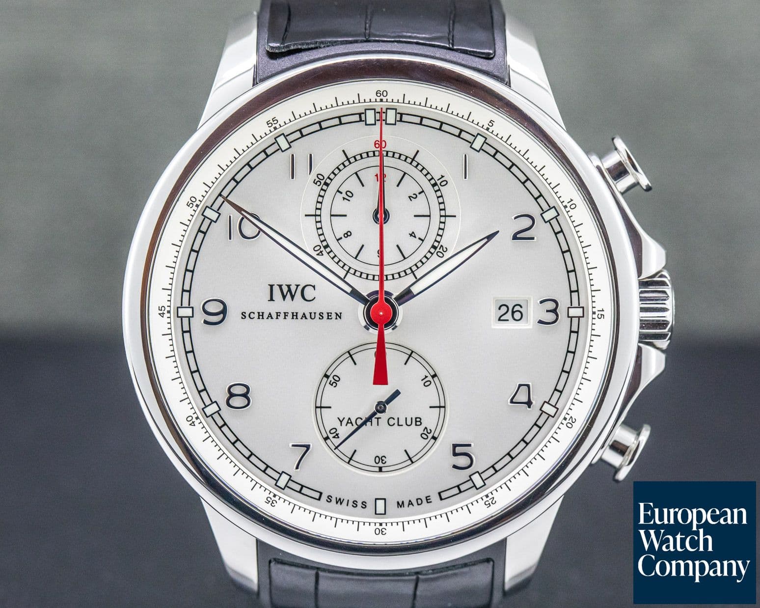 Image of IWC Portuguese Yacht Club Flyback SS Silver Dial 
