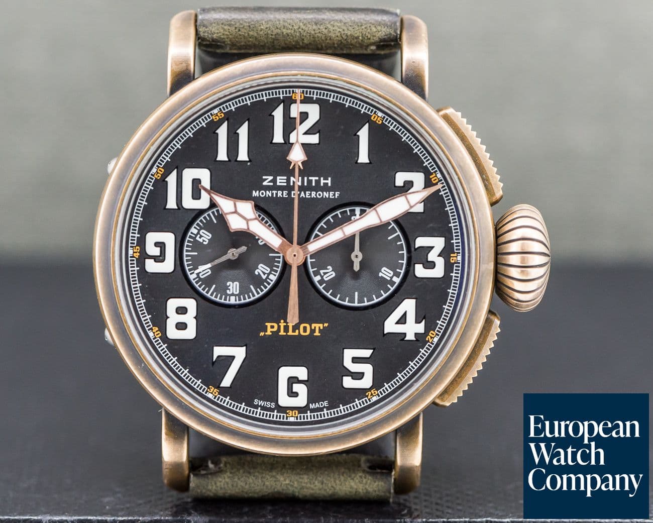 Image of Zenith Heritage Pilot Type 20 Chronograph SS