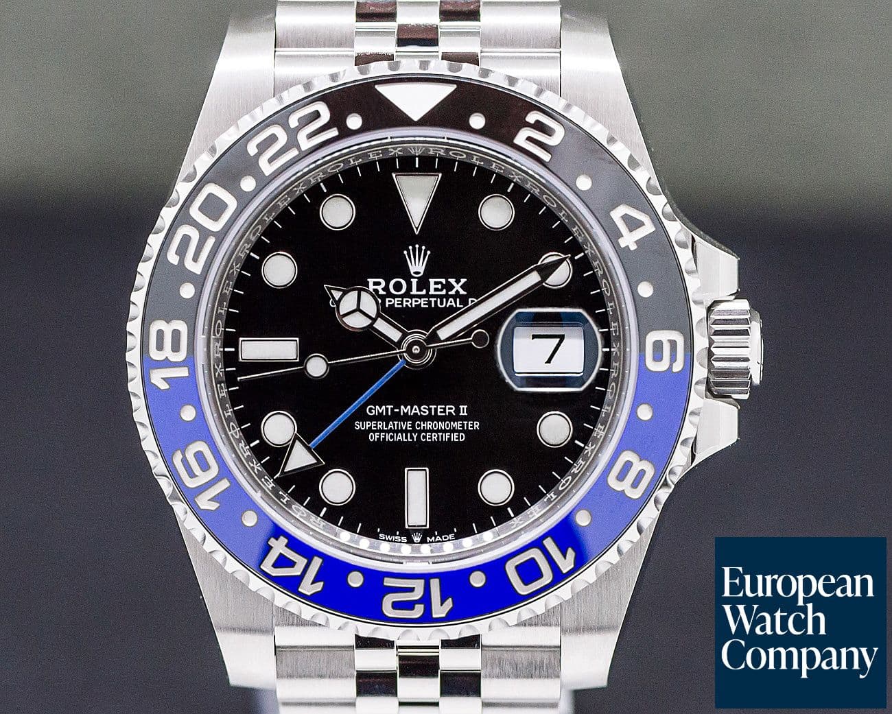 Image of Rolex GMT Master II Ceramic "Batman" SS / Jubilee UNWORN 