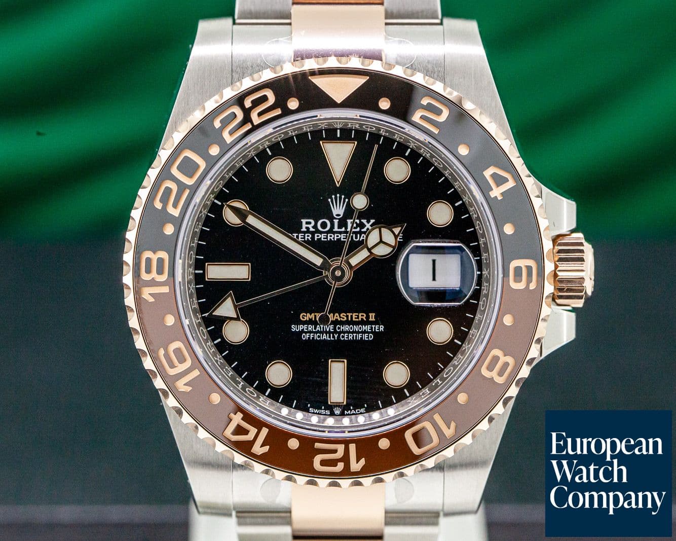 Image of Rolex GMT Master II Ceramic Root Beer SS / 18K  UNWORN