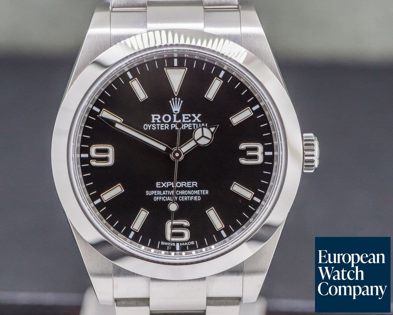 Image of Rolex Explorer I Black Dial 39MM 