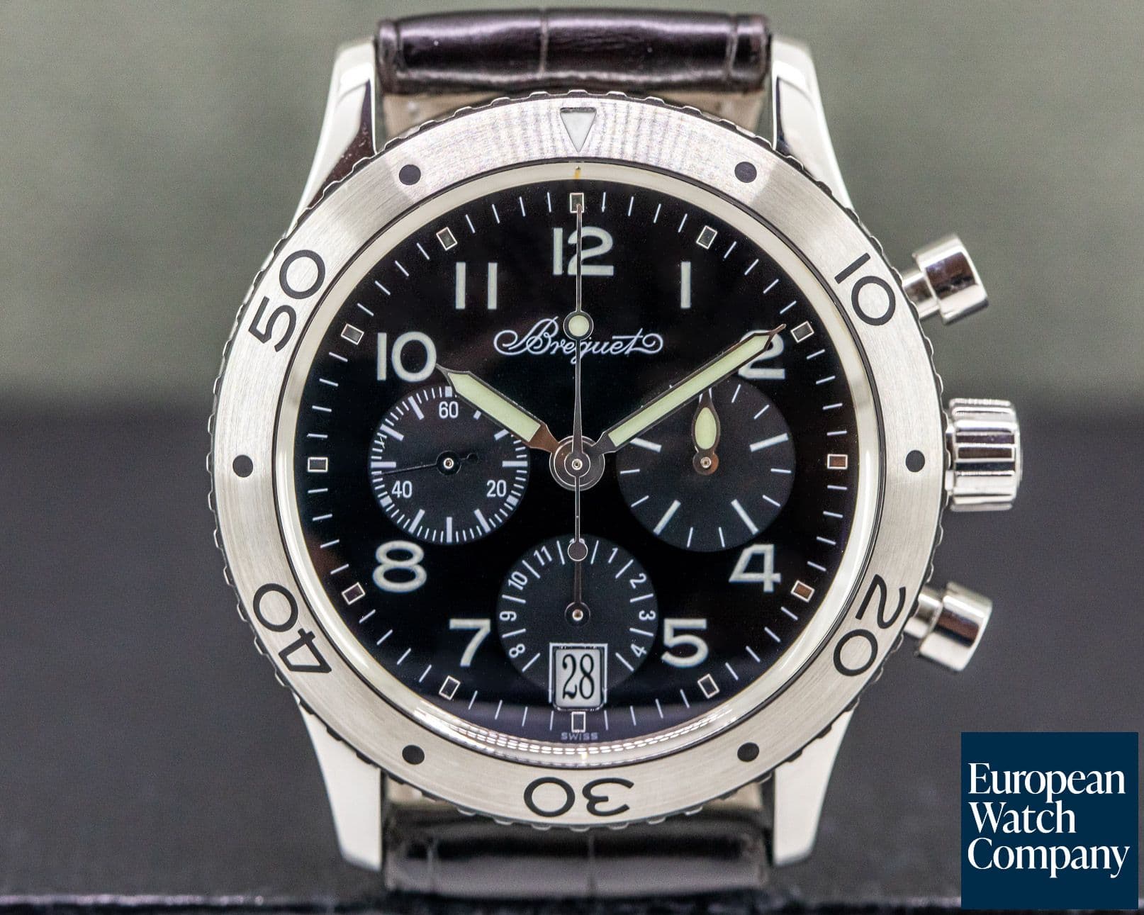 Image of Breguet Type XX Transatlantique SS / strap