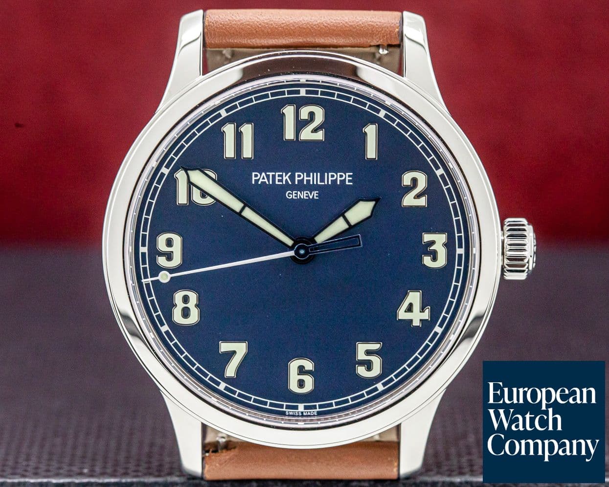 Image of Patek Philippe Pilot Calatrava Steel "New York" Limited Edition 