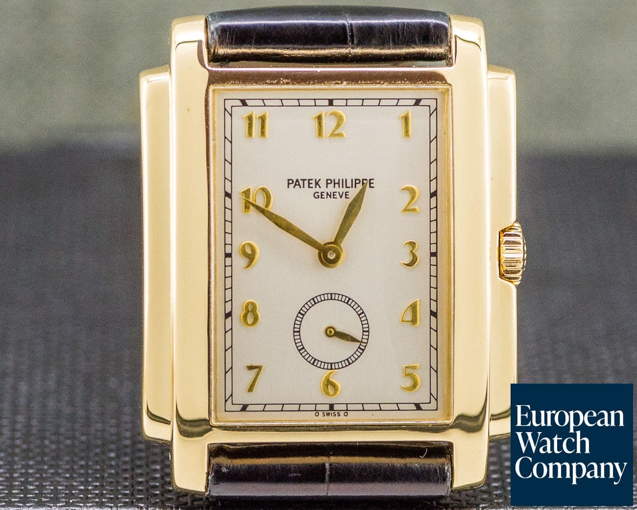 Image of Patek Philippe Gondolo Silver Dial Arabic Numerals 18K Yellow Gold