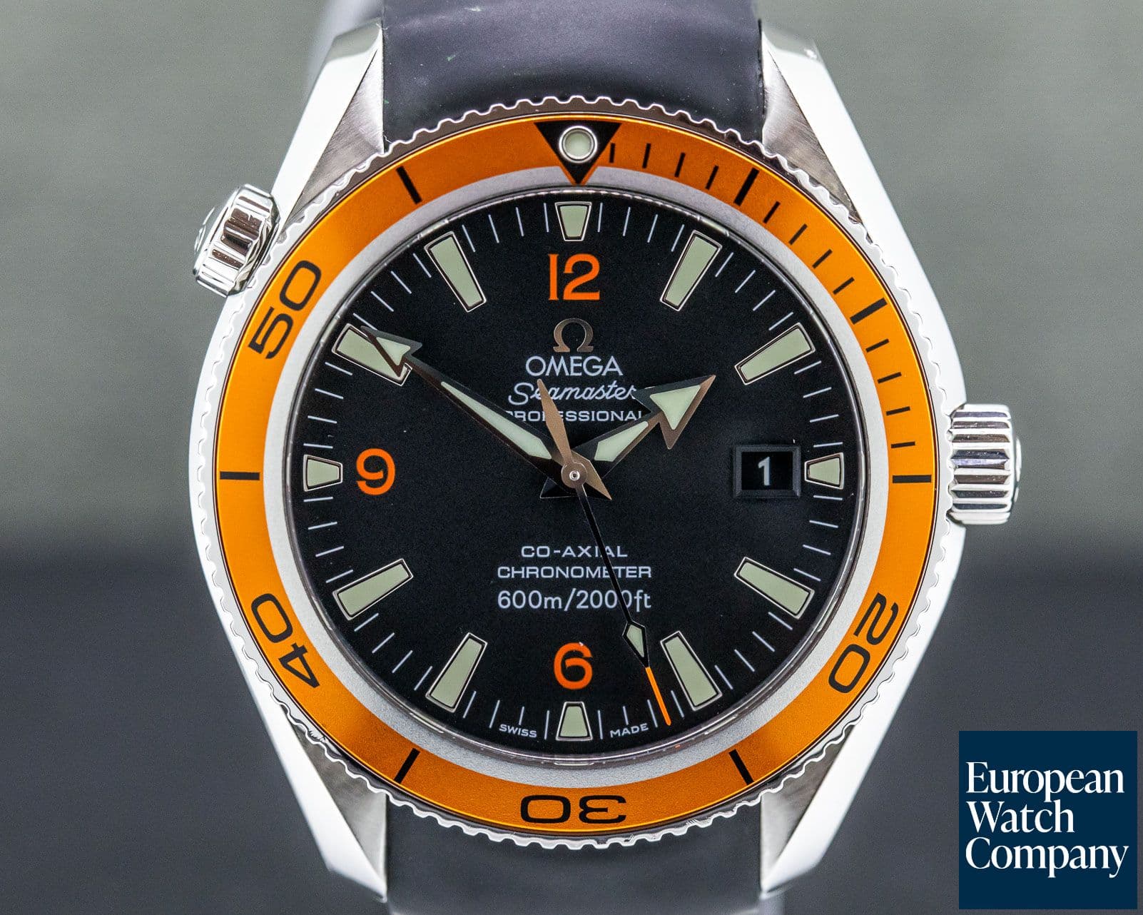 Image of Omega Seamaster Planet Ocean Orange SS 42MM