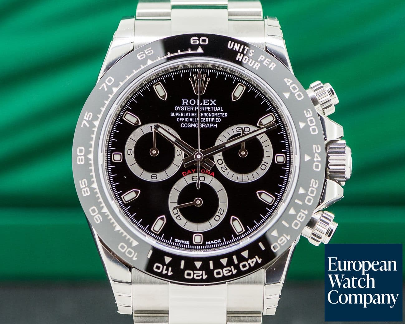 Image of Rolex Daytona Ceramic Bezel SS / Black Dial UNWORN